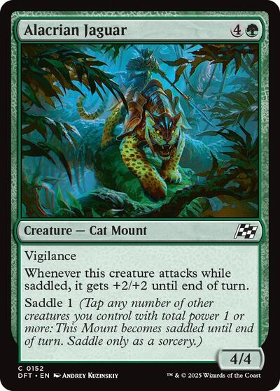 Alacrian Jaguar (Aetherdrift) Light Play Foil