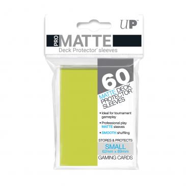 Ultra Pro - Yu-Gi-Oh! Size Pro-Matte 60 ct Sleeves - Bright Yellow