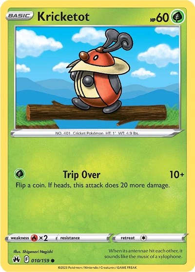 Kricketot (Crown Zenith) Near Mint