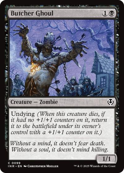 Butcher Ghoul (Innistrad Remastered) Light Play