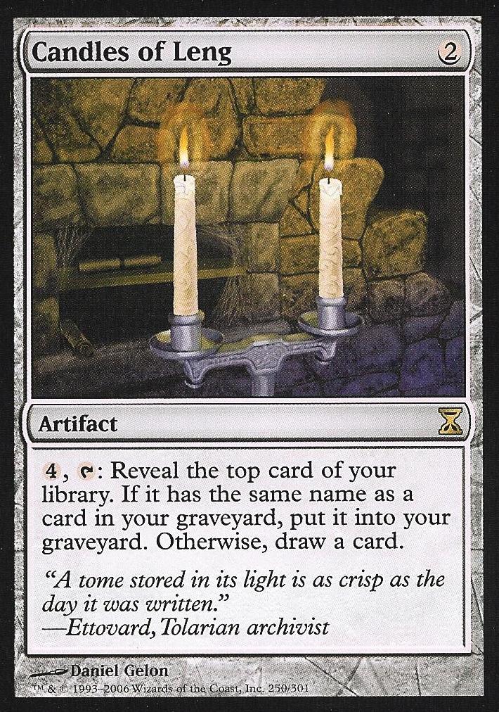 Candles of Leng (Time Spiral) Light Play