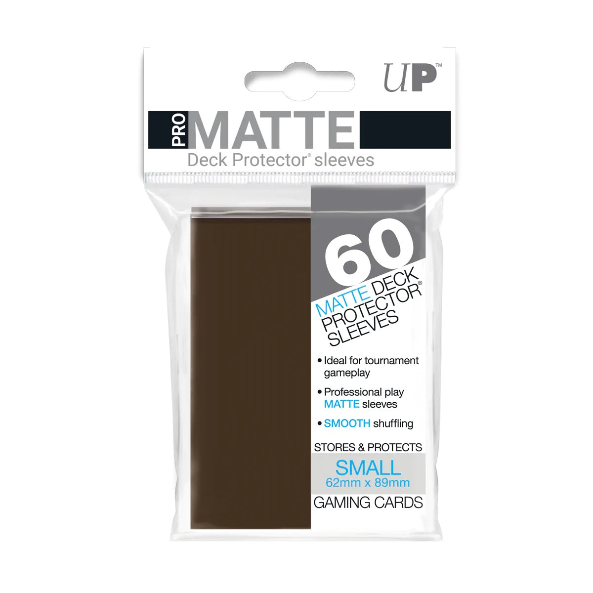Ultra Pro - Yu-Gi-Oh! Size Pro-Matte 60 ct Sleeves - Brown
