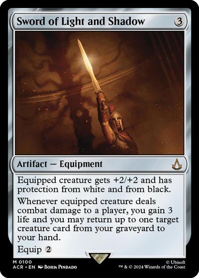 Sword of Light and Shadow (Universes Beyond: Assassin's Creed) Light Play Foil
