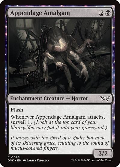 Appendage Amalgam (Duskmourn: House of Horror) Light Play