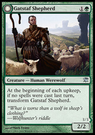 Gatstaf Shepherd (Gatstaf Howler) (Innistrad) Light Play Foil