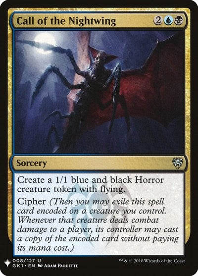 Call of the Nightwing (Mystery Booster) Light Play