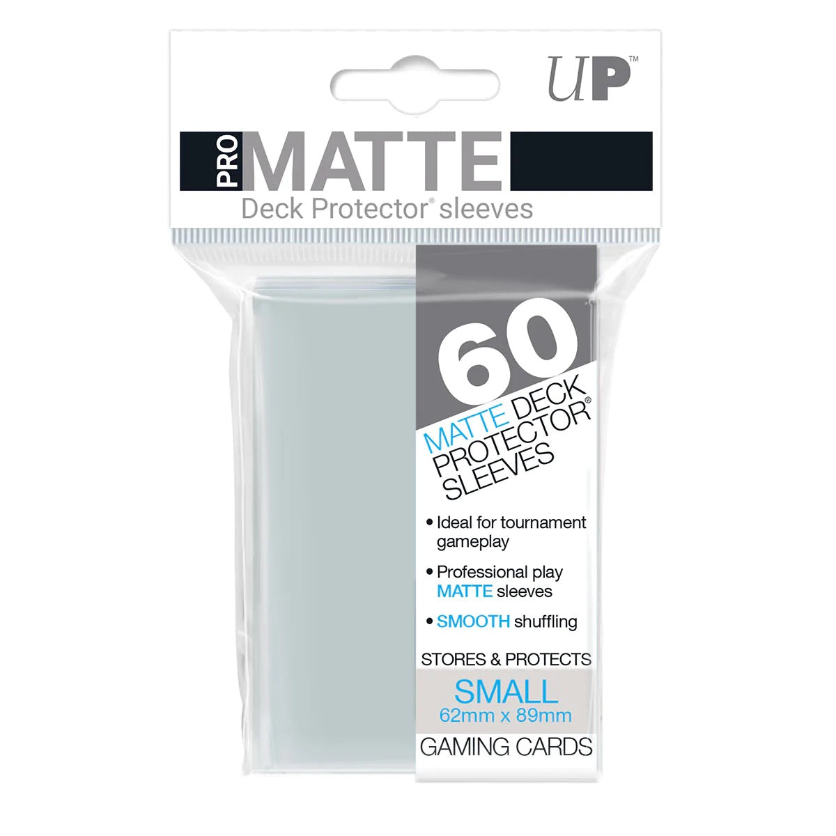 Ultra Pro - Yu-Gi-Oh! Size Pro-Matte 60 ct Sleeves - Clear
