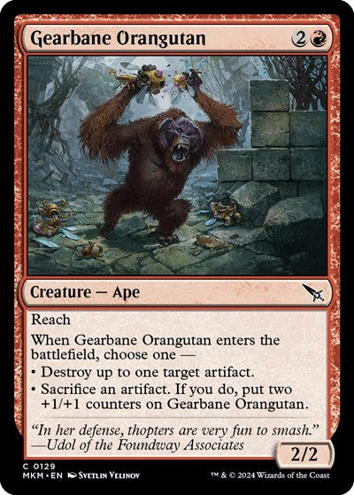 Gearbane Orangutan (Murders at Karlov Manor) Light Play