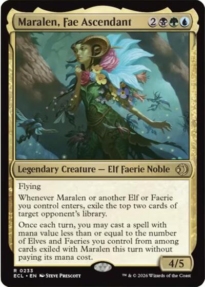 Maralen, Fae Ascendant (Lorwyn Eclipsed) Light Play