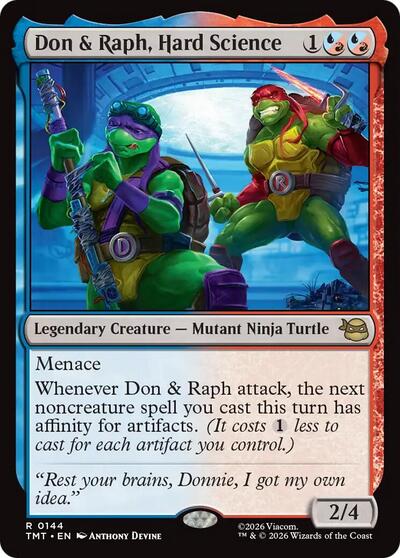 Don & Raph, Hard Science (Teenage Mutant Ninja Turtles) Light Play
