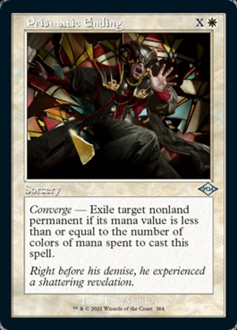 Prismatic Ending (Retro Frame) (Modern Horizons 2) Light Play