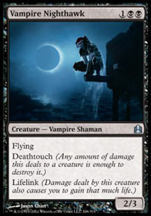 Vampire Nighthawk (Commander) Light Play