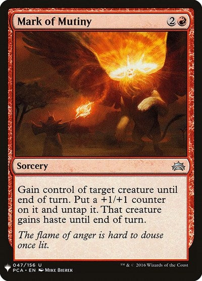 Mark of Mutiny (Mystery Booster) Light Play