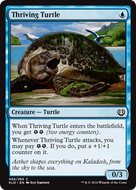 Thriving Turtle (Kaladesh) Light Play