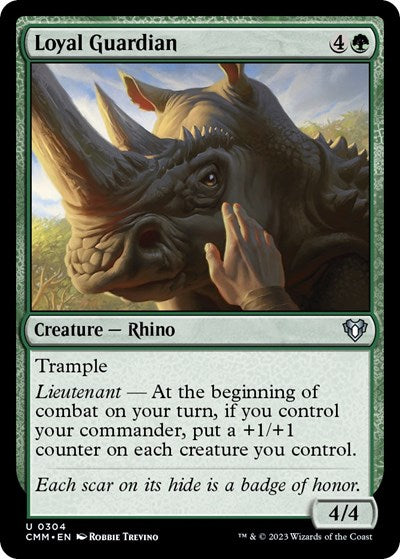 Loyal Guardian (Commander Masters) Light Play