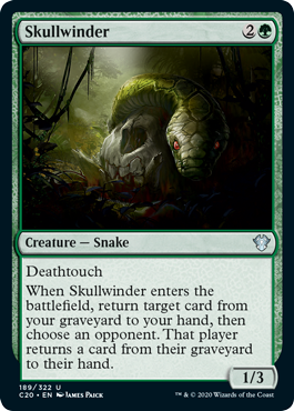 Skullwinder (Commander 2020 Ikoria) Light Play