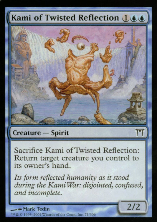 Kami of Twisted Reflection (Champions of Kamigawa) Light Play
