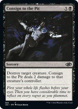 Consign to the Pit (Jumpstart 2022) Light Play