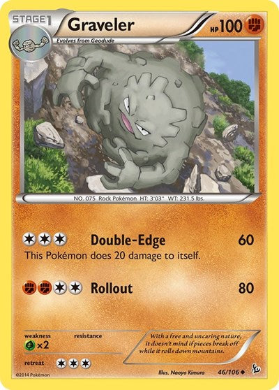 Graveler (XY - Flashfire) Medium Play