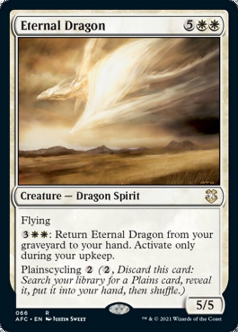 Eternal Dragon (Commander 2021 Forgotten Realms) Light Play