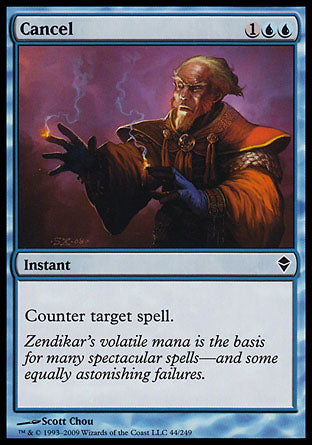 Cancel (Zendikar) Near Mint