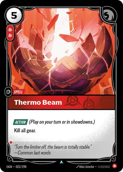 Thermo Beam (Origins) Light Play
