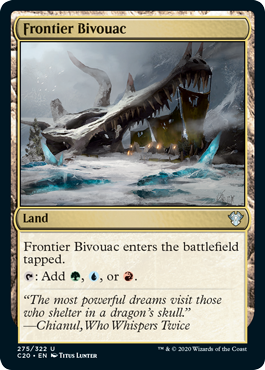 Frontier Bivouac (Commander 2020 Ikoria) Light Play
