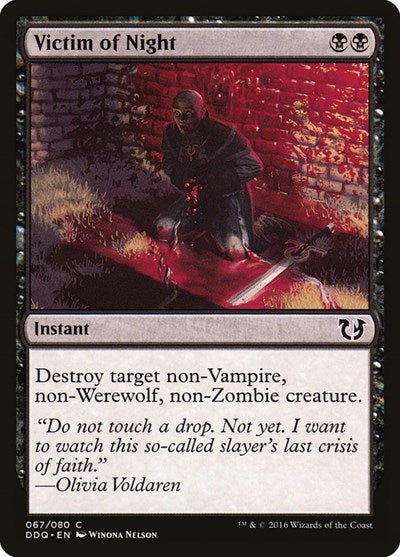 Victim of Night (Duel Decks: Blessed vs Cursed) Light Play