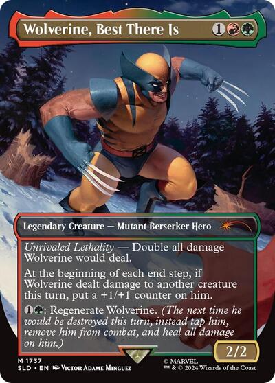 Wolverine, Best There Is (Secret Lair) Light Play