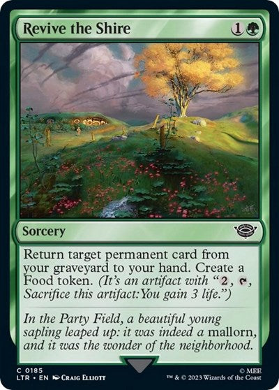 Revive the Shire (Universes Beyond: The Lord of the Rings: Tales of Middle-earth) Light Play Foil