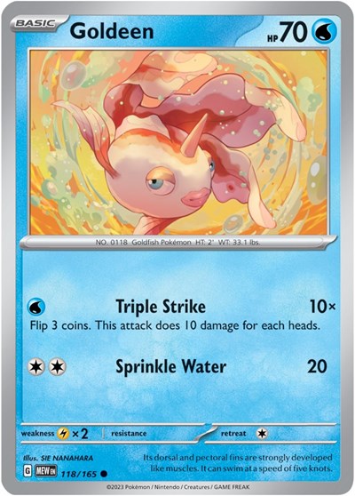 Goldeen (Scarlet and Violet: 151) Light Play