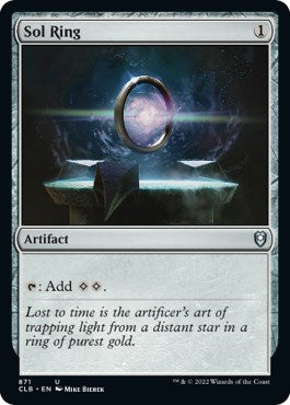 Sol Ring (Commander Legends: Battle for Baldur's Gate) Light Play