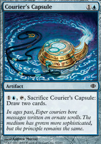 Courier's Capsule (Shards of Alara) Light Play