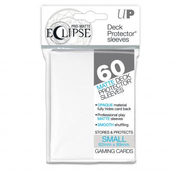 Ultra Pro: 60ct PRO-Matte Eclipse Small Deck Protector sleeves - White