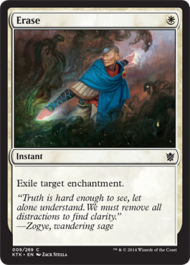 Erase (Khans of Tarkir) Light Play