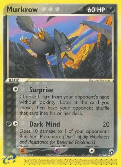 Murkrow (Sandstorm) Damaged / Poor
