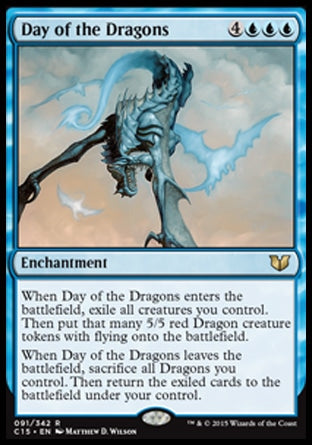 Day of the Dragons (Commander 2015) Light Play
