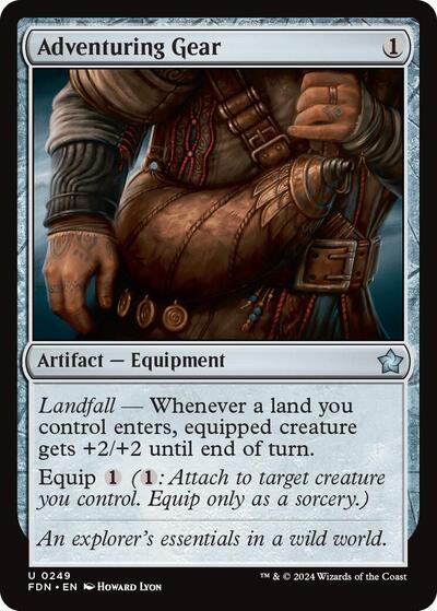 Adventuring Gear (Foundations) Light Play Foil