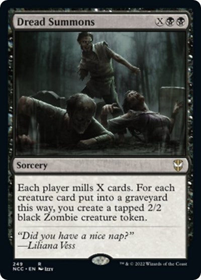 Dread Summons (Commander: Streets of New Capenna) Light Play