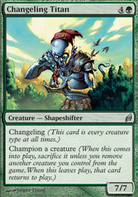 Changeling Titan (Lorwyn) Light Play