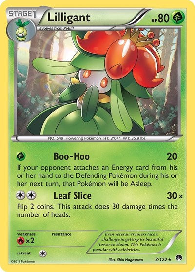 Lilligant (XY - BREAKpoint) Medium Play
