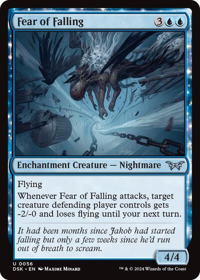 Fear of Falling (Duskmourn: House of Horror) Light Play