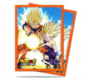 Ultra Pro - Dragon Ball Super: Standard Size Deck Protector 65Ct - Father-Son Kamehameha