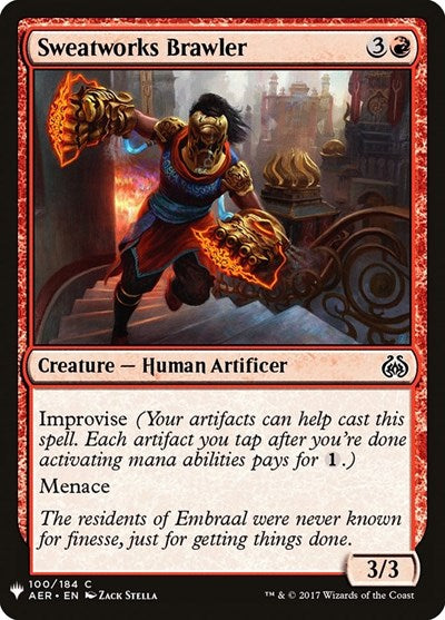 Sweatworks Brawler (Mystery Booster) Light Play