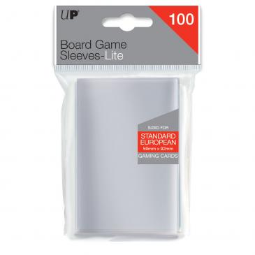 Ultra Pro - Lite Standard European Board Game Sleeves 59mm x 92mm 100ct