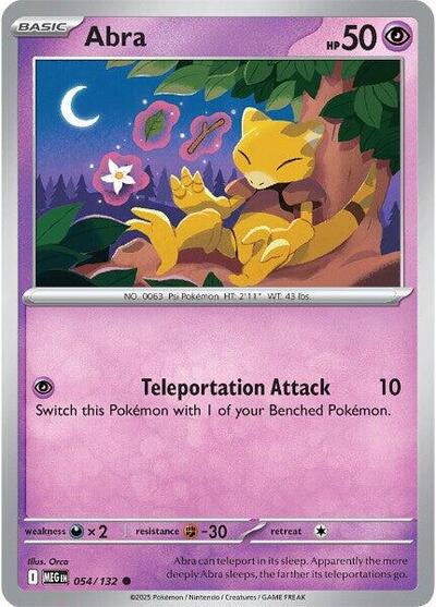 Abra (ME01: Mega Evolution) Light Play