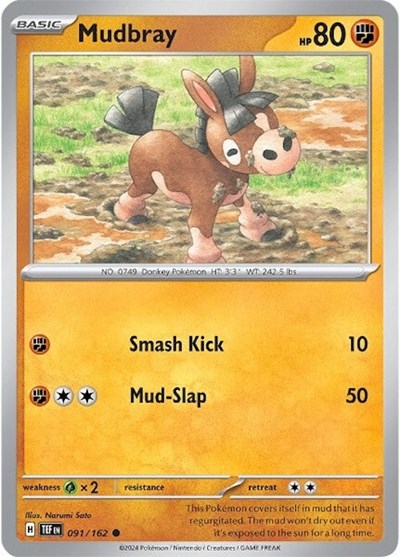 Mudbray (SV05: Temporal Forces) Light Play Reverse Holofoil