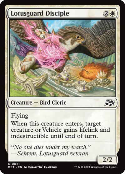 Lotusguard Disciple (Aetherdrift) Light Play