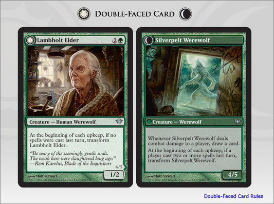 Lambholt Elder (Silverpelt Werewolf) (Dark Ascension) Light Play