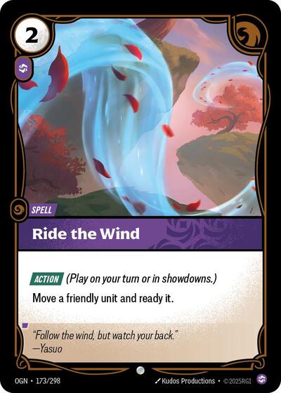 Ride The Wind (Origins) Light Play